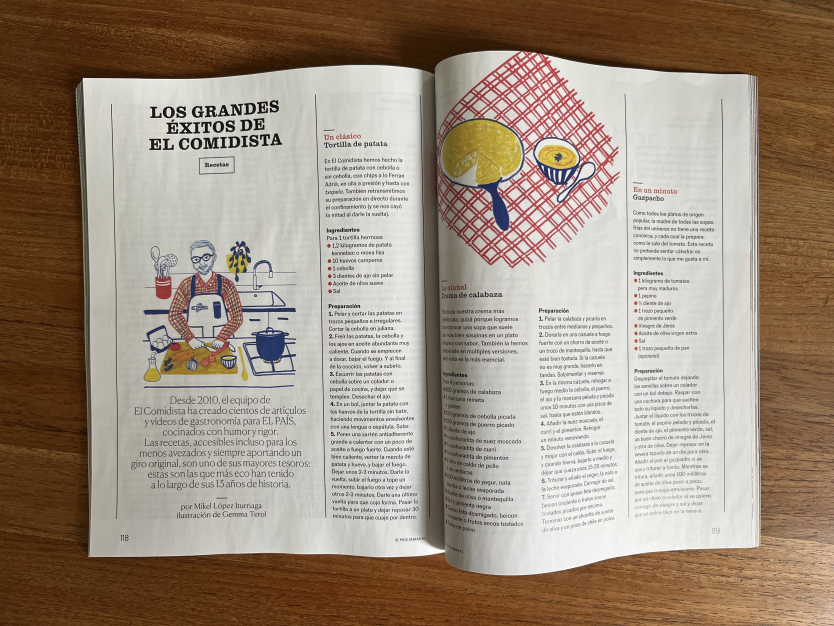 Especial Gastro, El País Semanal 