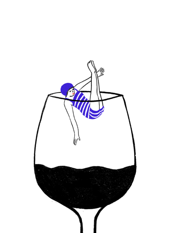 Les Plongeuses. Chateau De Terride